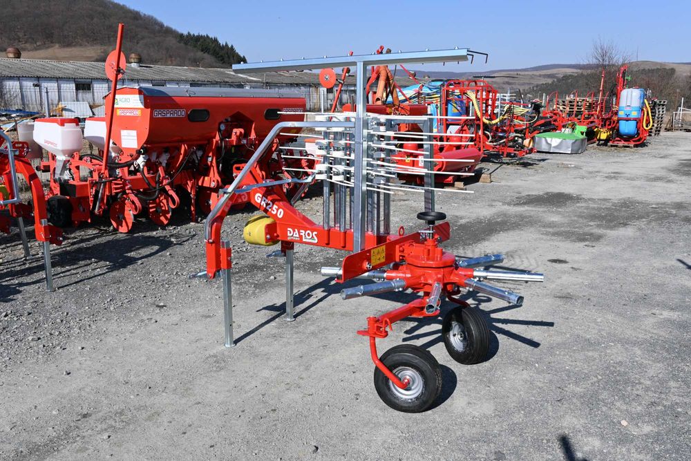 Grebla rotativa de adunat DA ROS GR 250 - fabricat in ITALIA