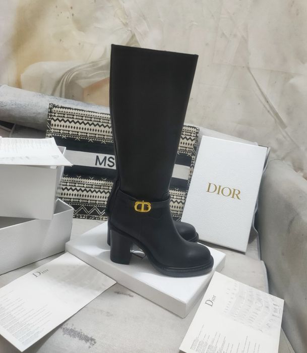 Dior Дамски ботуши естествена кожа