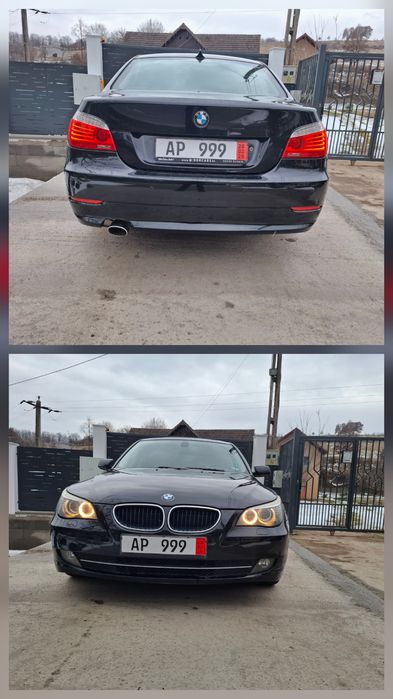 BMW 520/E 60/2010/Automat/Navigatie/Xenon/Trapa/Piele/Germania/Euro 5