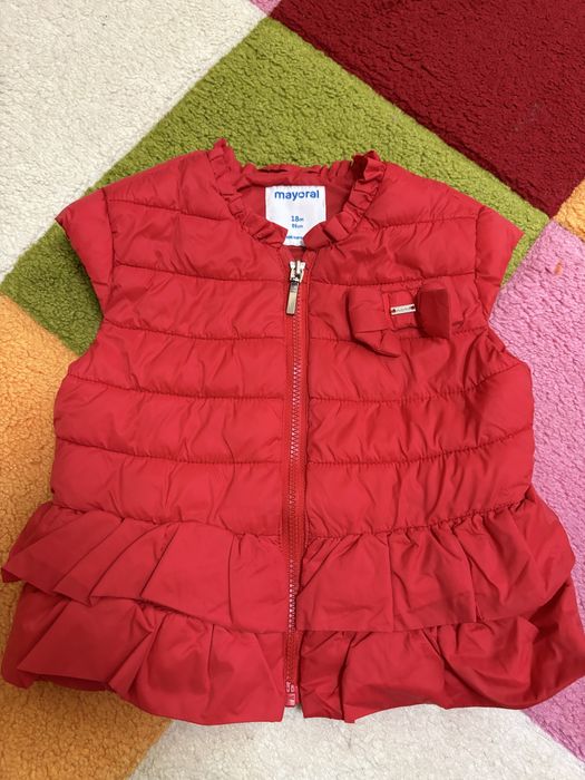 Vesta groasa fas fetite, Mayoral, 18 luni, 86 cm