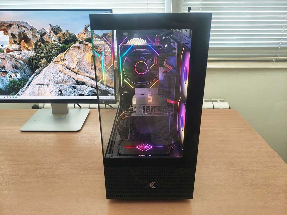 Геймърски компютър, Ryzen 5500, Rtx 3060Ti, 500gb nvme, 1tb HDD, 16gb Ram