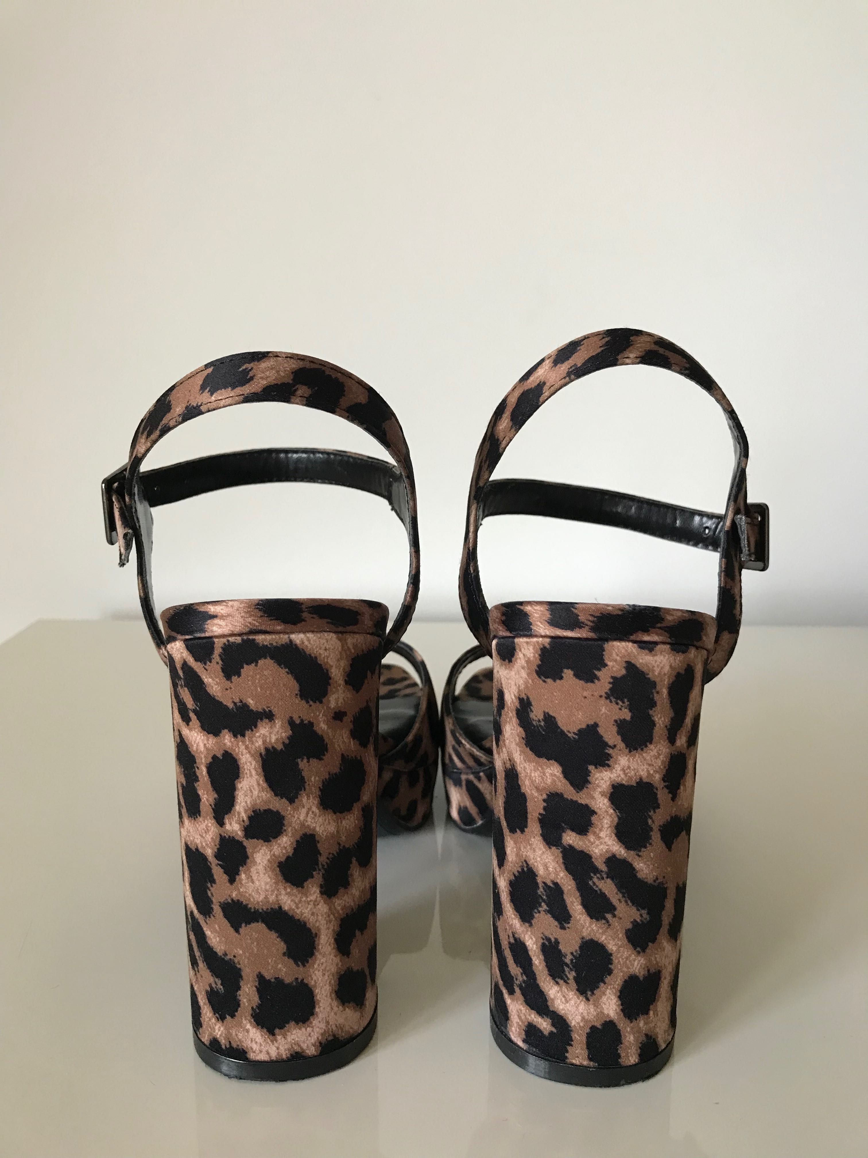 Sandale cheap leopard zara