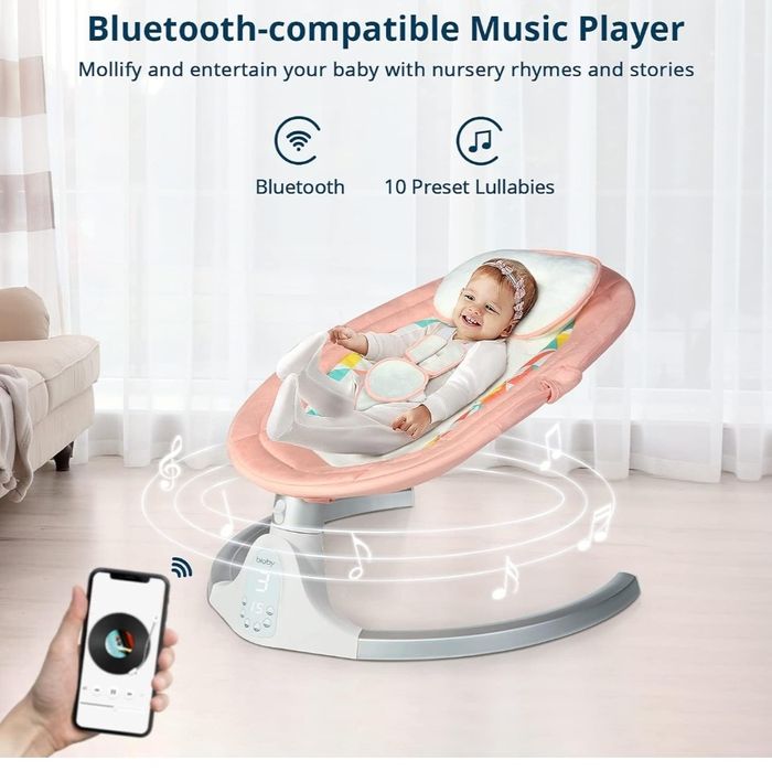 Електрическа бебешка люлка