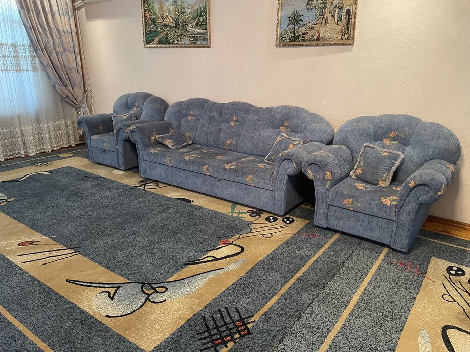 Мебель в гостинную, 2 дивана и 2 кресла