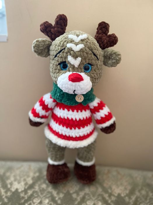 Плетени играчки с плюшена прежда