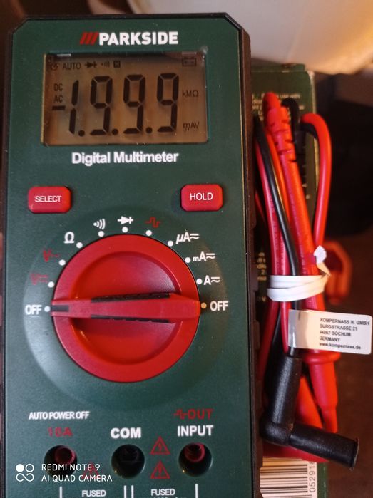 Oferta multimetru digital Parkside cu autoscalare  70 lei