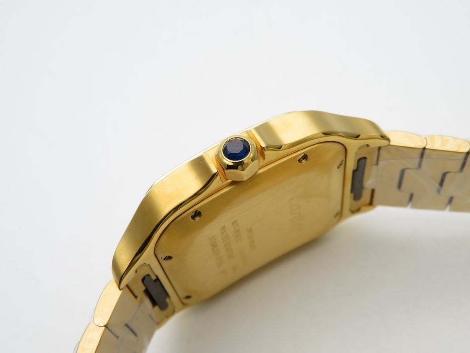 Cartier Santos de Cartier 40mm Two-Tone жълто злато - автоматичен - QC снимки