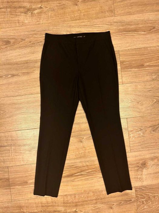 Pantaloni office negri, Zara Basic, măsura 34