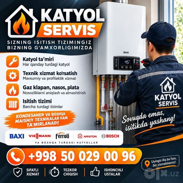 Katyol remont katyol ustasi котлов ремонт катёл ремонт 24/7