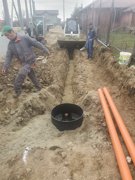 Buldoexcavator excavator bobcat fose septice