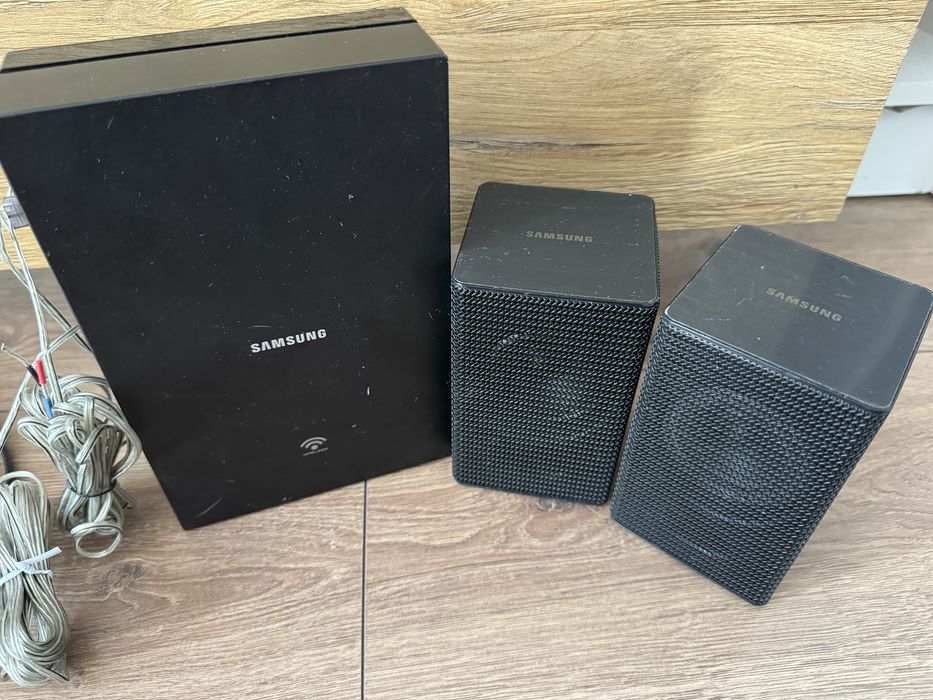 Kit wireless pentru soundbar Samsung SWA-8500S/EN, Surround, 80 W, Negru