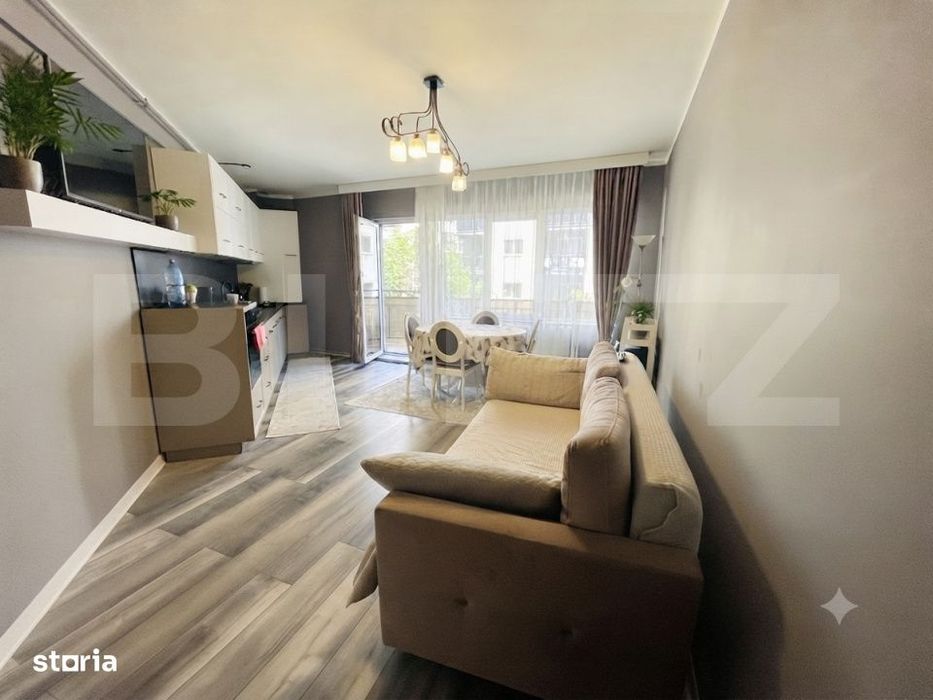 Apartament spatios  | 3 camere, 94 mp | Baciu, zona Petrom