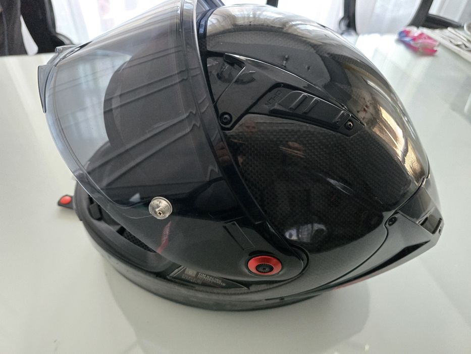 Casca moto MT Helmets KRE+ CARBON marimea S, A11 Gloss Black