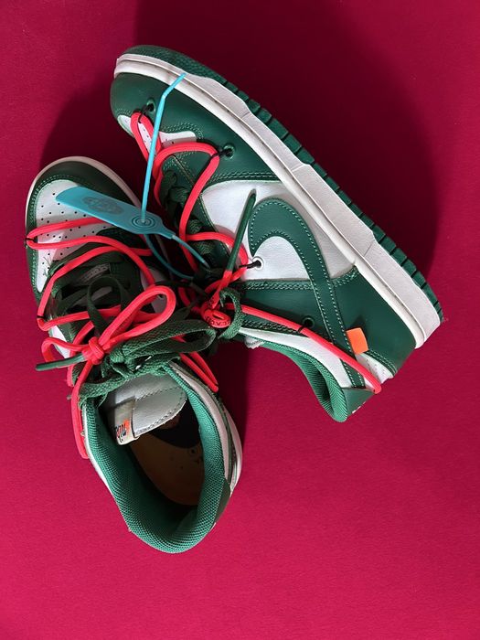 Off white dunk Green