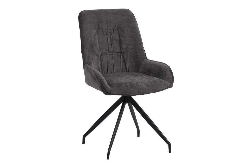 Стол Puzzle-home Kadeira, Метална основа, Текстил, 57.5х51х89см.