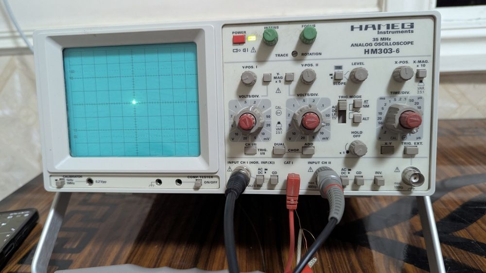 hameg hm303-6 осциллограф немецкий