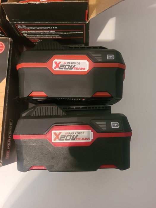 Батерии и зарядни устройства Parkside 12 и 20 волта Xteam