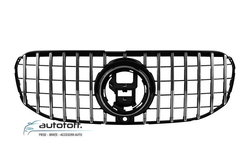 Grila Mercedes GLS X167 compatibila cu Mercedes GLS (2020-2023) GT Black Design