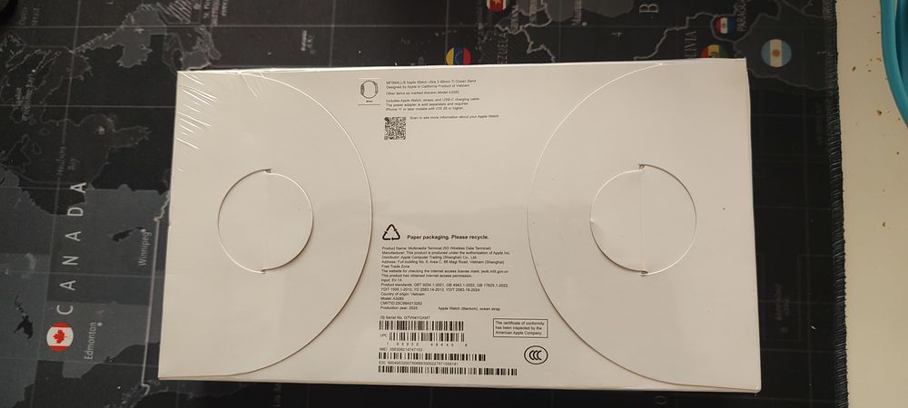 Apple Watch Ultra 3 49 mm  Ti Ocean Band
