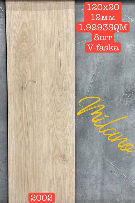 Laminat Tarket 12mm Qora Zamog Sifati Zör