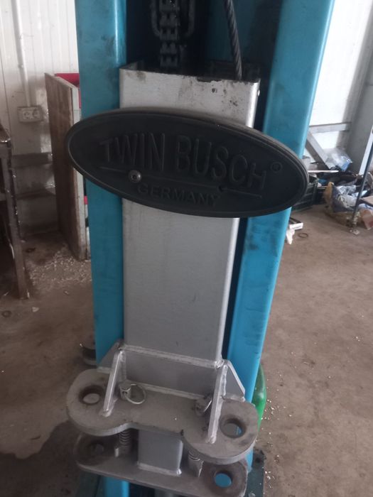 Twin bush elevator auto 3.5 metri 7.5 ton