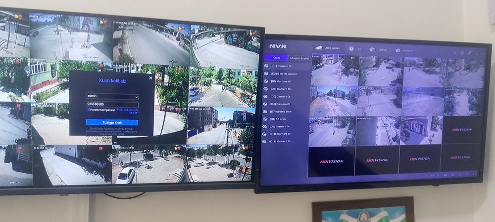 Камера домофон шлагбаум ва автоматика ўрнатиш хизмати тез ва сифатли