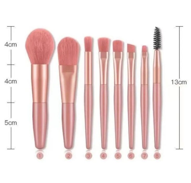 Комплект професионални четки за грим 13 броя