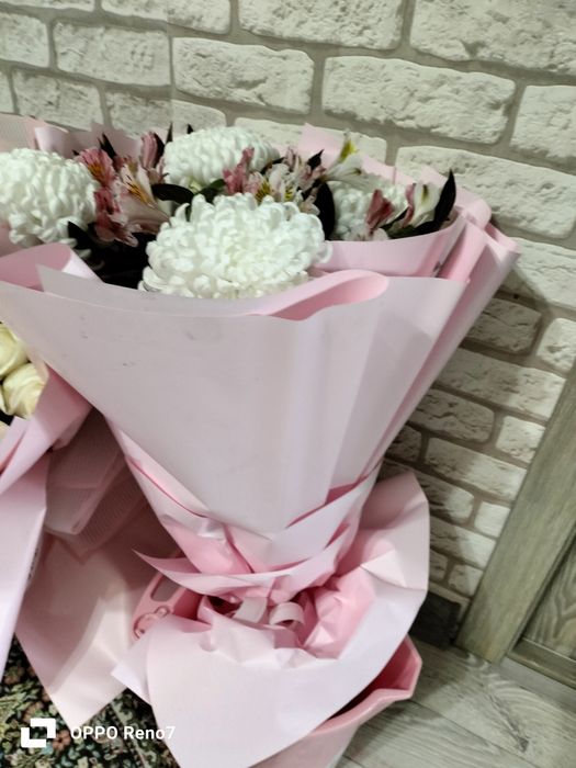 Гүлдер роза 50шт, хризонтема