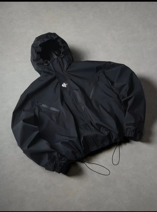 Ветровка черная 2XL