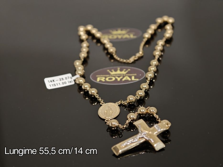 Bijuteria Royal: Lanț aur 14k/23.07 gr