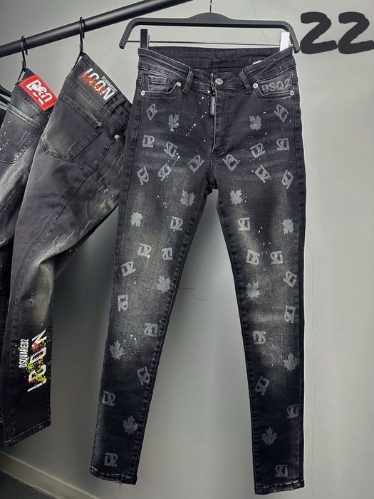 Dsquared дамски черни дънки