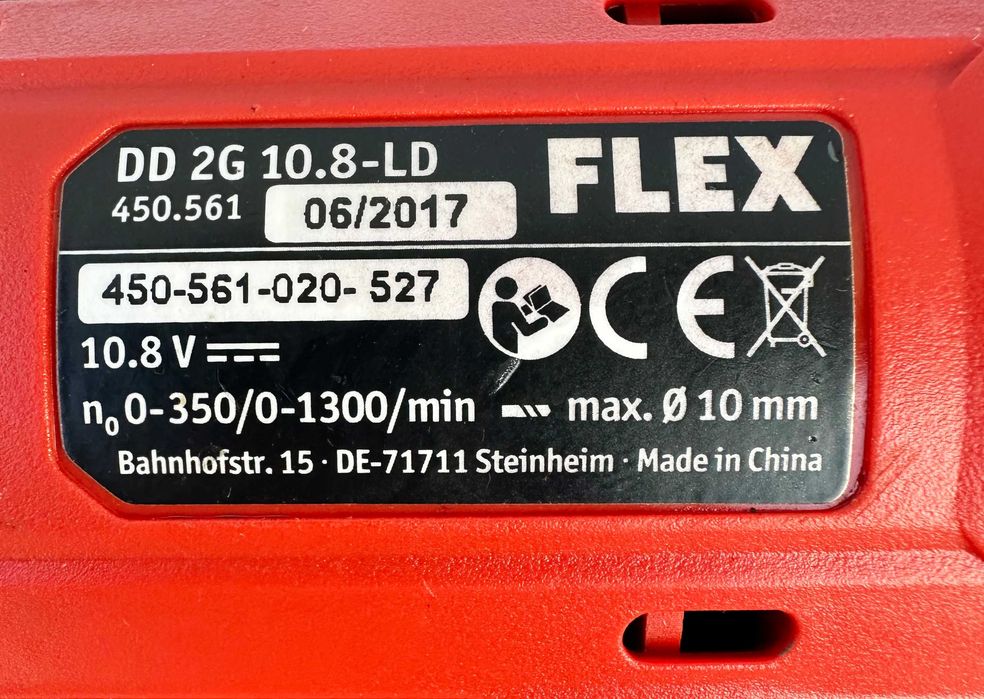 FLEX DD 2G 10.8-LD - Акумулаторен винтоверт 10.8V 2.5Ah