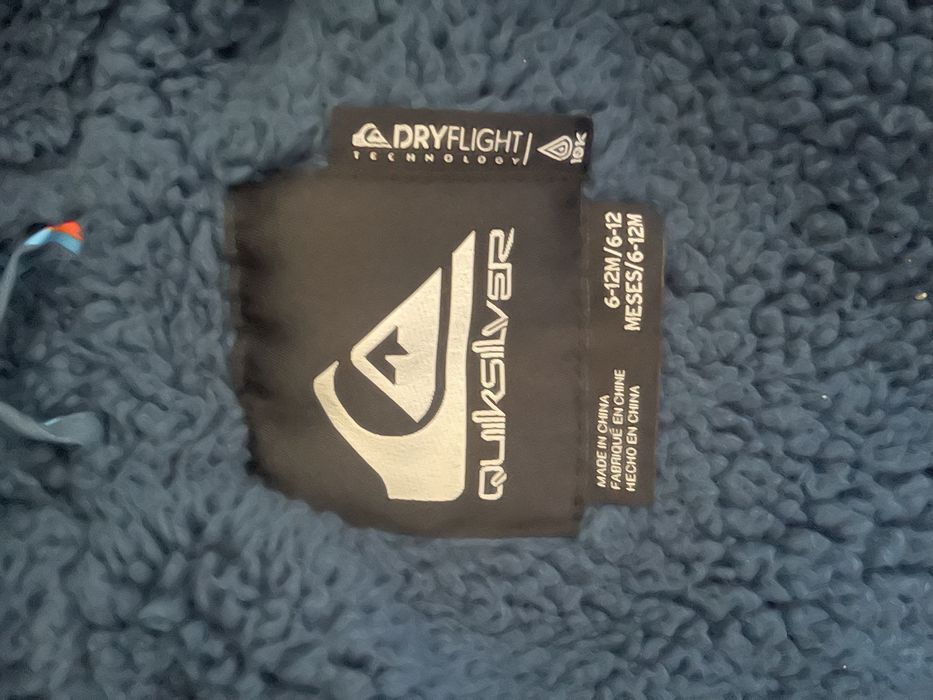 Зимен космонавт Quiksilver за дете 6–12 месеца