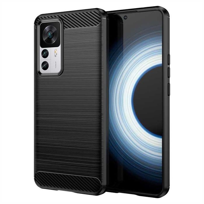 Xiaomi 13T / 12T / 11T Pro - Удароустойчив Кейс Гръб CARBON