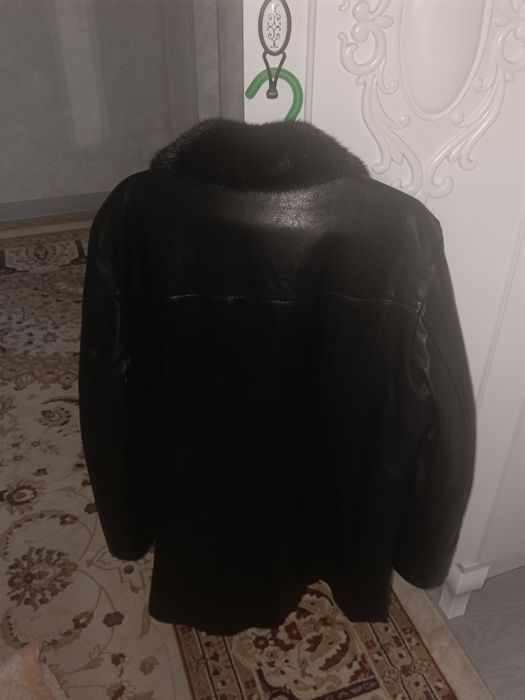 кожаный дублёнка