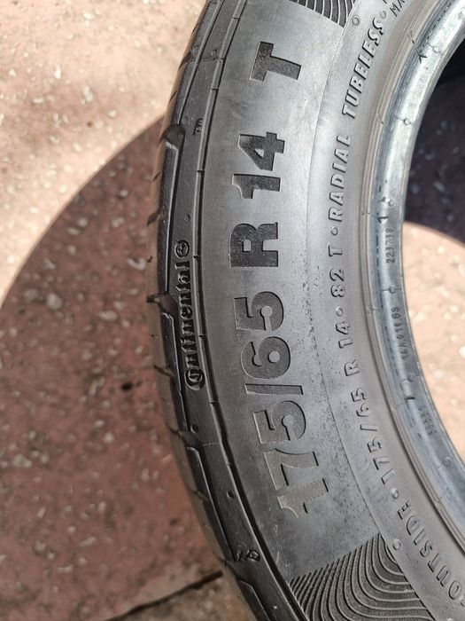 Continental 175/65/14"летни.5мм дълбочина на протектора.