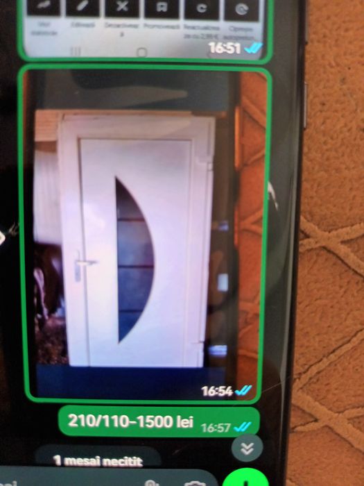 Ușă exterior,interior