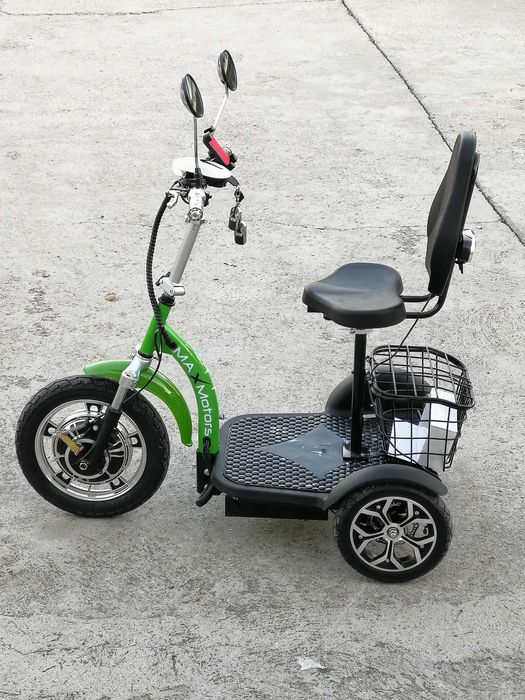 Електрическа Триколка А3 750W - GREEN (с предно предаване)