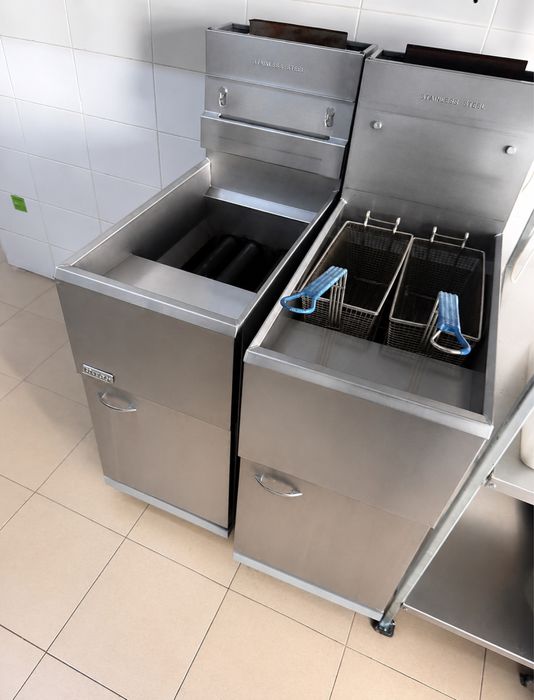 Friteuza gaz Pitco fara filtrare ulei