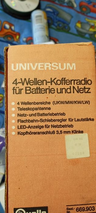 Radio Universum, ca nou in cutie