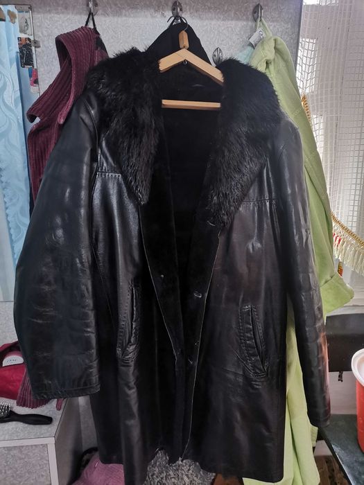 Куртка кожаная мужская