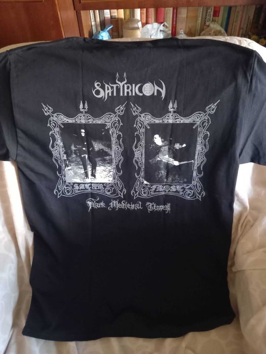 Чисто нови оригинални метъл тениски на Obituary и Satyricon