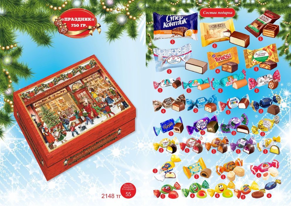 Новогодние подарки 2025