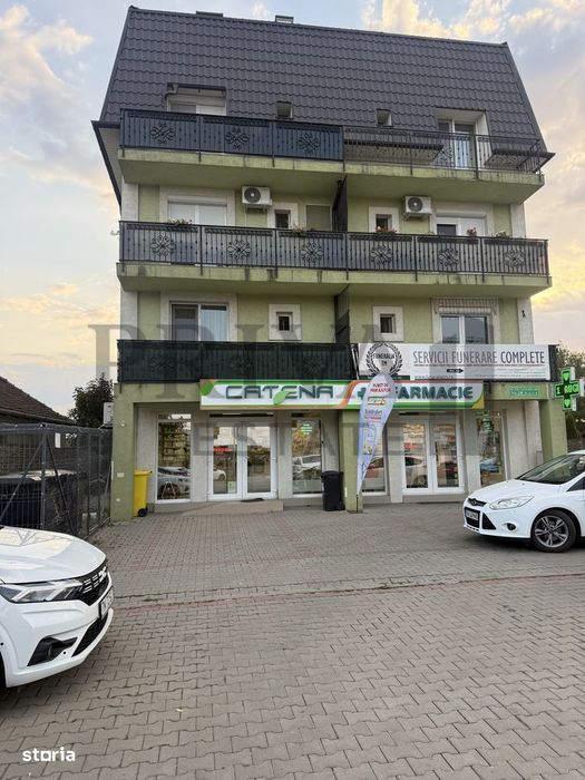 Apartament 2 camere, 38 mp, terasa 14 mp, central Giroc