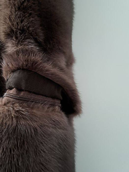 Шуба норковая б/у