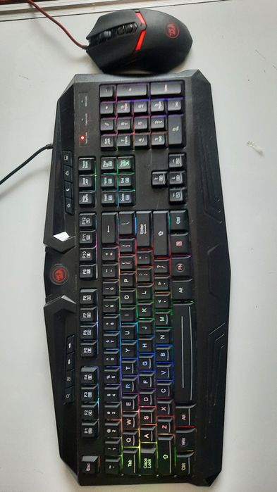 Kit gaming Redragon tastatură+mouse+mousepad