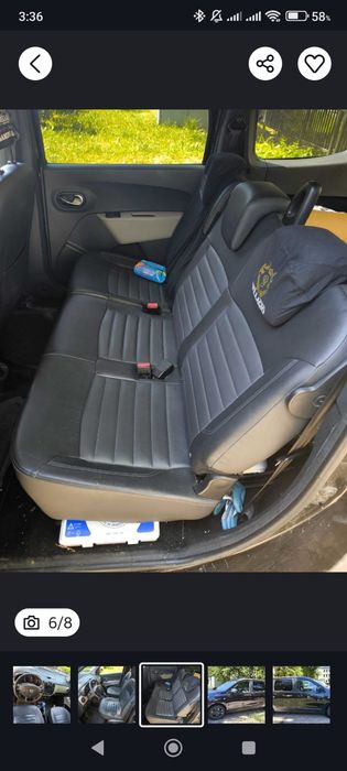 Vand dacia lodgy 5 locuri 1.2 cp 115