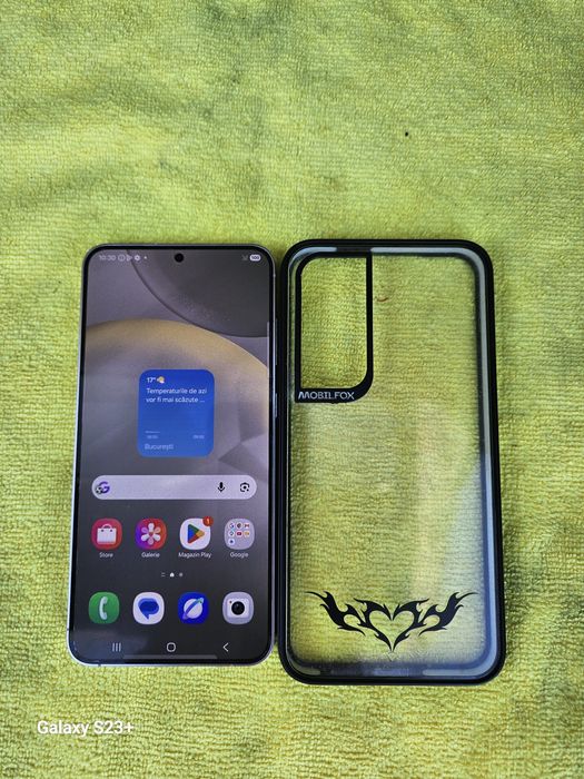 Vând/Schimb Samsung S24 Plus 5g Silver 256g Impecabil Dual Sim Liber