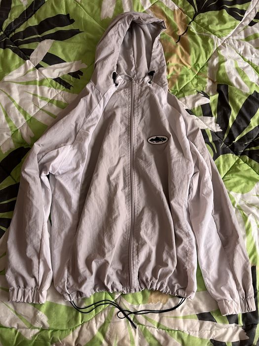 Corteiz (CRTZ) Hooded Windbreaker Jacket.