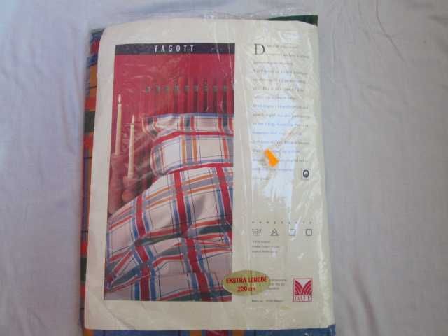 DALE OF NORWAY нов марков спален комплект от 100% чист памук.